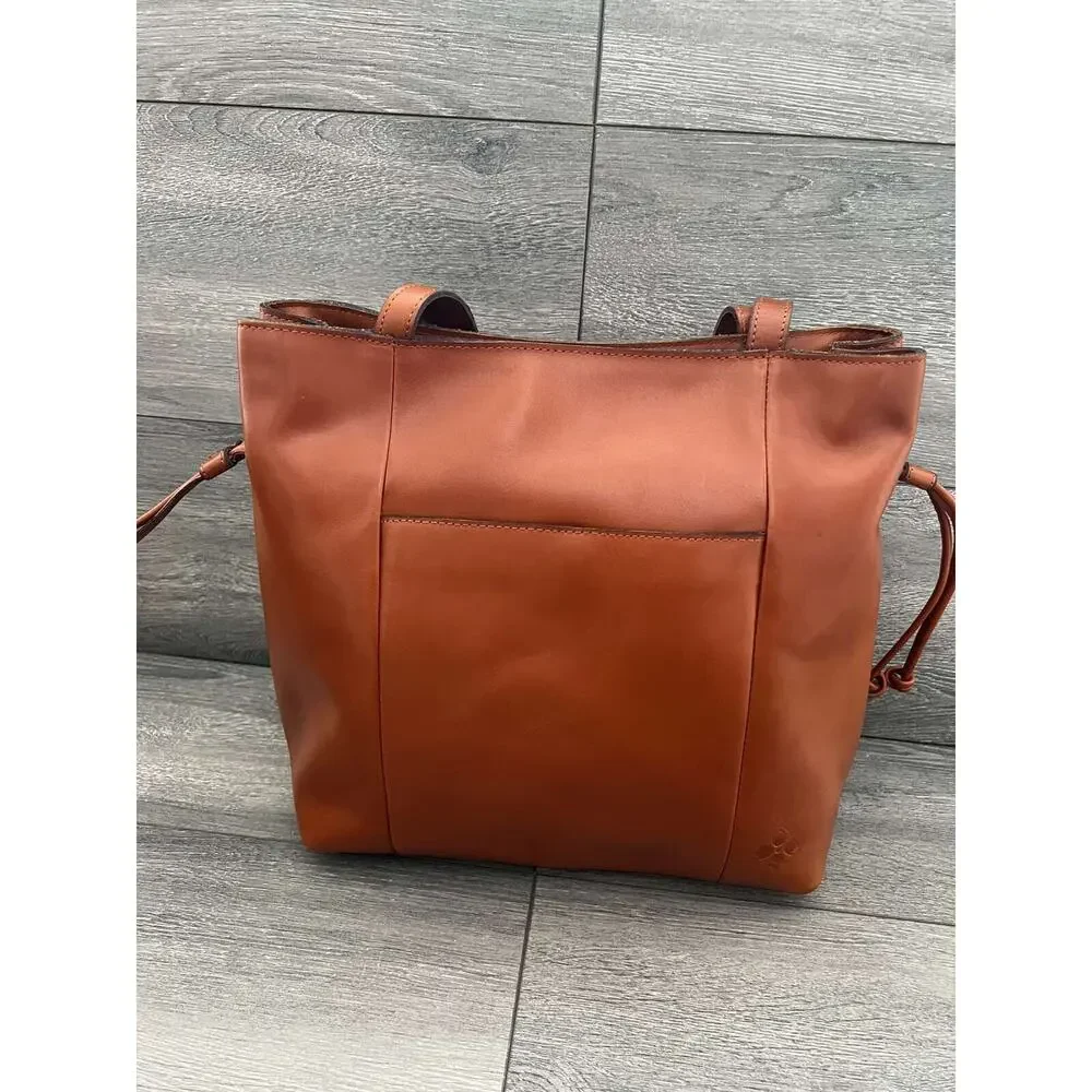 Patricia Nash Everton Slouchy Tote CINNAMON Bag Shoulder A382253